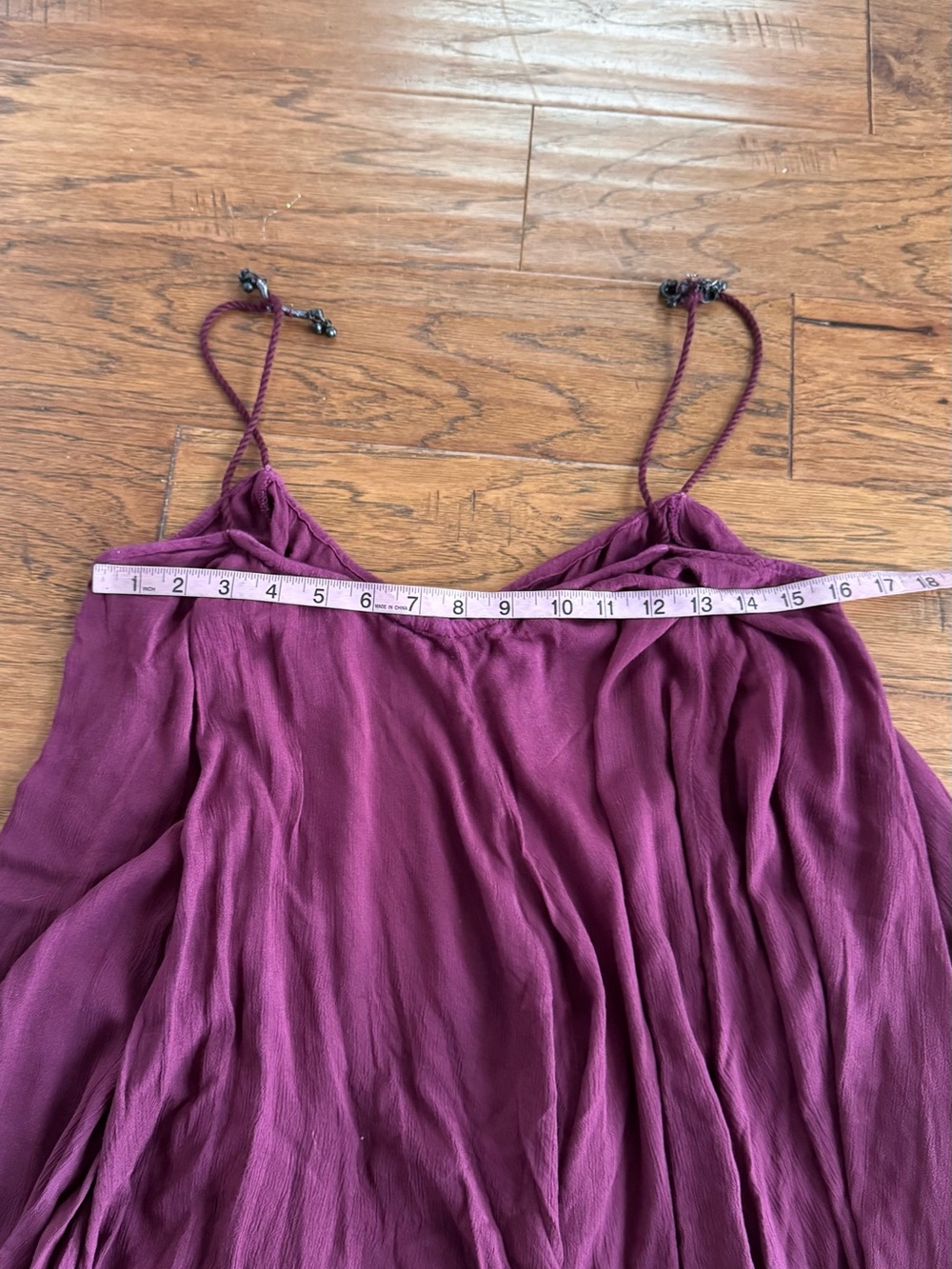 Free People Raspberry Ombre Dress Spaghetti-Strap - Picture 9 of 10
